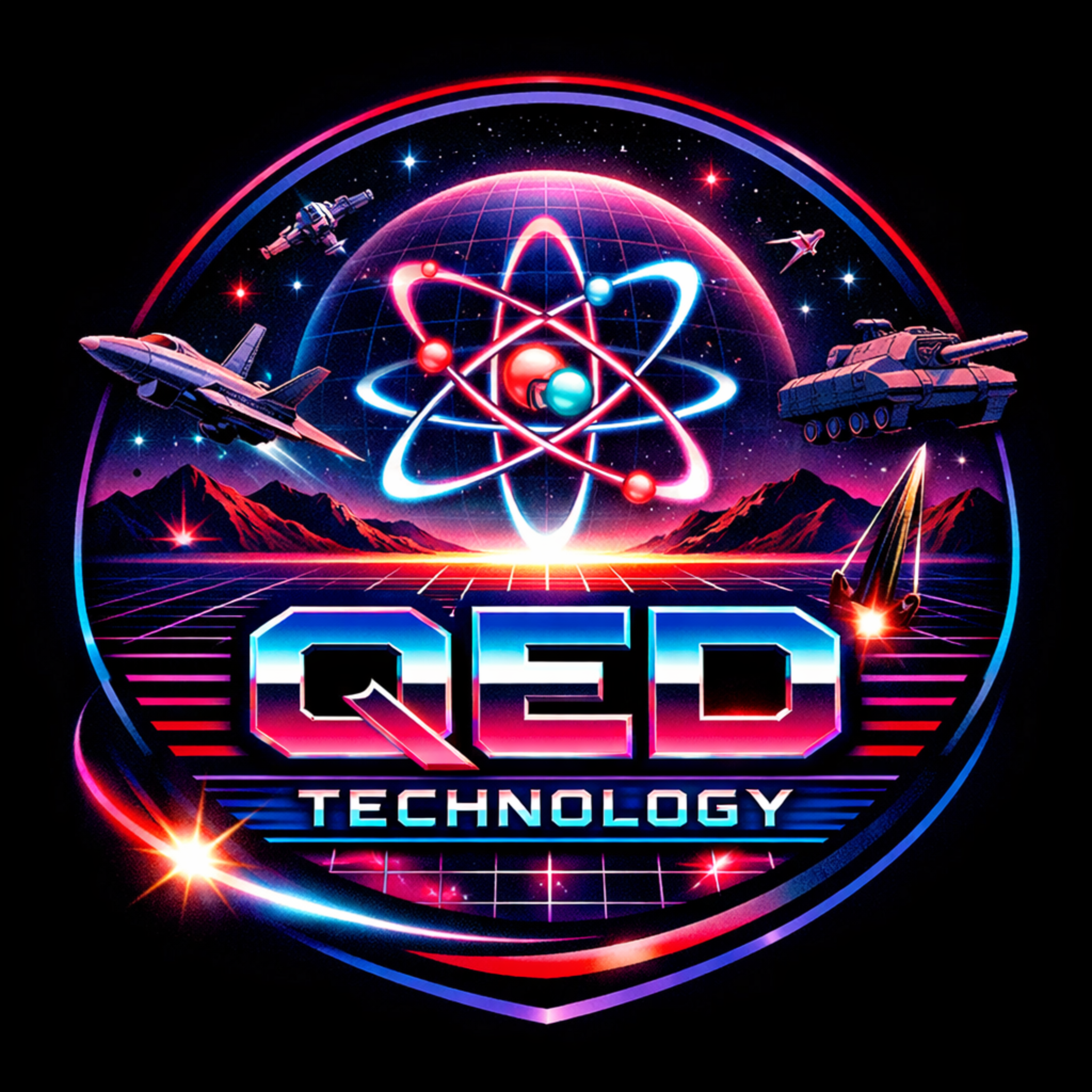 QED Technology logo